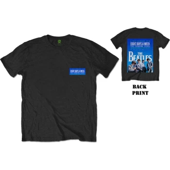 Image of The Beatles - 8 Days A Week Movie Poster Mens X-Large T-Shirt - Black