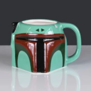 Image of Star Wars Boba Fett 3D Sculpted Mug