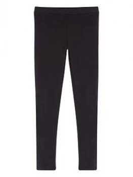 Image of Mintie by Mint Velvet Girls Embroidered Star Leggings - Navy, Size Age: 3-4 Years, Women