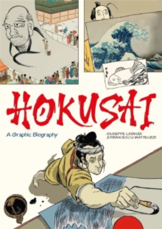 Image of Hokusai : A Graphic Biography Hardback