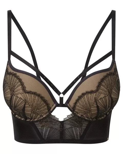 Image of VIP Captivate Longline Padded Plunge Bra