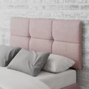 Image of Caine Pure Pastel Cotton Headboard Vintage Rose
