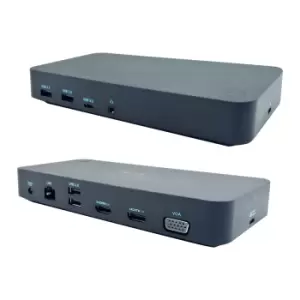 Image of i-tec USB 3.0/USB-C/Thunderbolt, 3x Display Docking Station +...