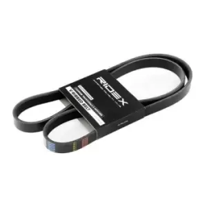 Image of RIDEX V-ribbed belt 305P0037 Serpentine belt,Auxiliary belt OPEL,HYUNDAI,TOYOTA,Corsa D Schragheck (S07),Corsa C Schragheck (X01),ZAFIRA B (A05)