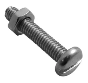 Image of Screws & Nuts Machine Type - M5 x 25mm - Pack of 2 PWN678 WOT-NOTS