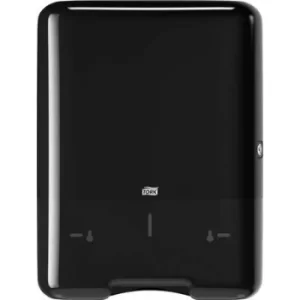 Image of TORK Towel dispenser for zigzag and layer seam Paper towels H3, sheet removal, Black 553008 553008