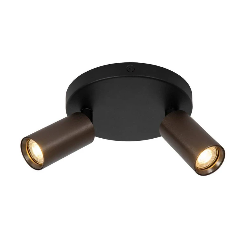 Image of Netlighting Ritmo Ceiling spotlight Ø15cm 2xGU10 (MR11) Coffee in Brown Brown Unisex