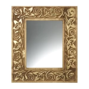 Image of Gold Wooden Framed Mirror By Heaven Sends