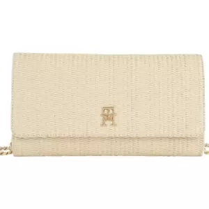 Image of Flap Clutch Bag with Chain Strap