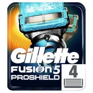 Image of Gillette Fusion Proshield Chill Blades X4