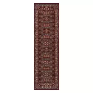 Image of Oriental Weavers Royal Classic Runner Rug Red 191R 68X235cm