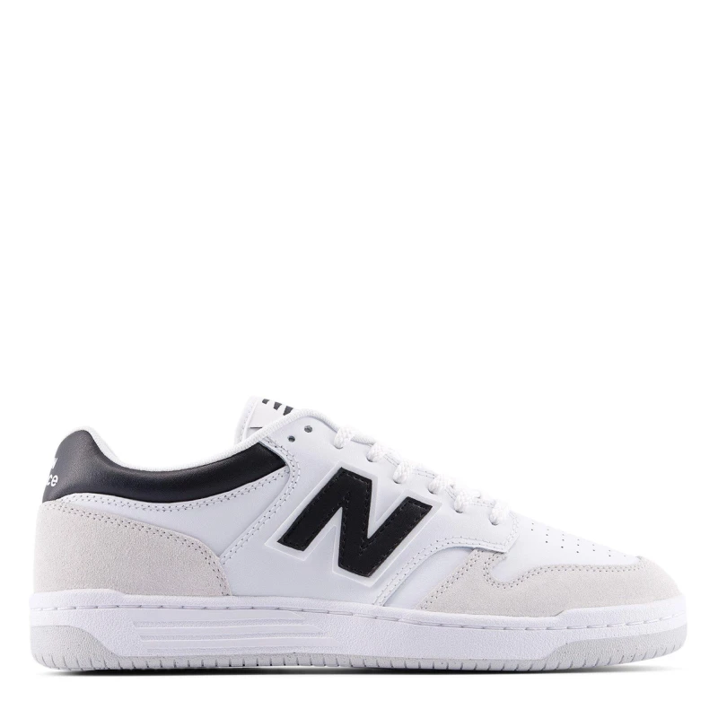 Image of New Balance 480 White/Black male 7 (40.5)