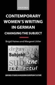 Image of Contemporary Womens Writing in German by Brigid Haines