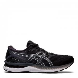 Image of Asics Gel Nimbus 23 Running Shoes Mens - Black/White