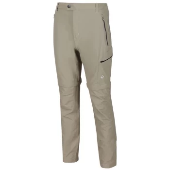 Image of Regatta Highton Zip Off Stretch Walking Trousers (Regular - White