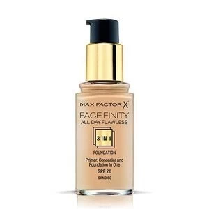 Image of Max Factor Face Finity 3-In-1 Foundation Sand 60 Nude