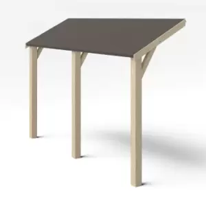 Image of Forest Lean To Shed Kit for 8x6 Overlap Pressure Treated Sheds