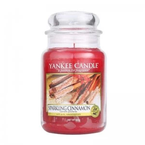 Image of Yankee Candle Sparkling Cinnamon Large Candle 623g