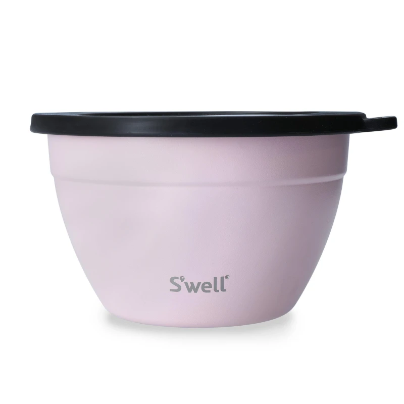 Image of Swell S'well Pink Topaz Salad Bowl Kit Mixing Bowls 1.9L Pink 39249906000
