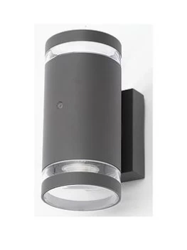 Image of Merton 2 Light Up And Down Wall Light - Anthracite