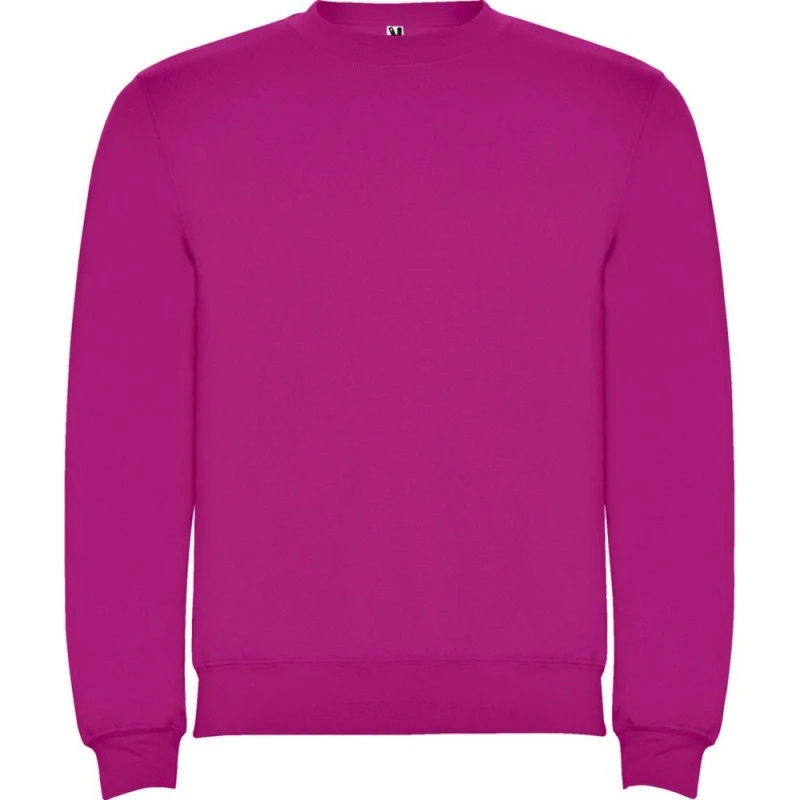 Image of ROLY ROLY Men Clasica Crew Neck Sweatshirt in Cerise Size: X-Small Cerise XS Male 5063527646927