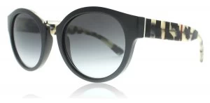 Image of Burberry BE4227 Sunglasses Black 36098G 50mm