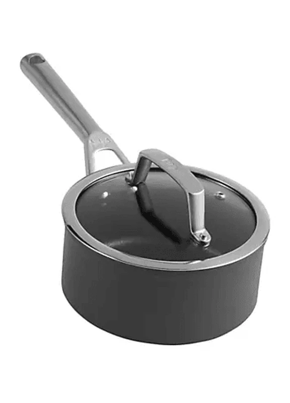 Image of Ninja UK Ninja Zerostick Ceramic Pro 18cm Saucepan - Black CW30218UK CW30218UK