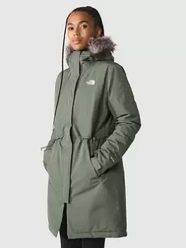 Image of The North Face Recycled Zaneck Parka - Thyme , Thyme, Size XS, Women