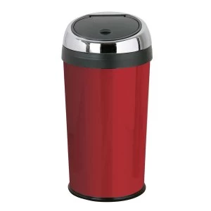 Image of Premier Housewares 30L Touch Bin - Red