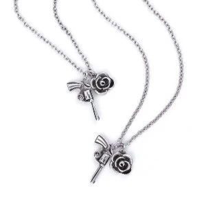 Image of Guns N' Roses - Twin Charms Necklace & Bracelet Set