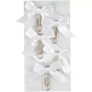 Image of Metal Paperclips White