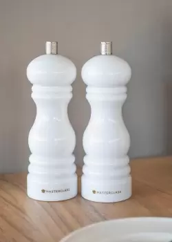 Image of Salt or Pepper Mill (17cm) - White