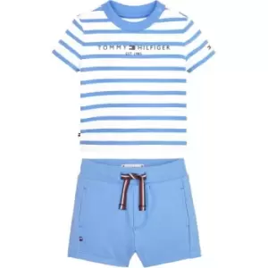 Image of Tommy Hilfiger Baby Essential Striped Set - Blue