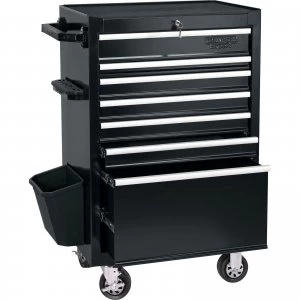 Image of Draper 7 Drawer Tool Roller Cabinet Black