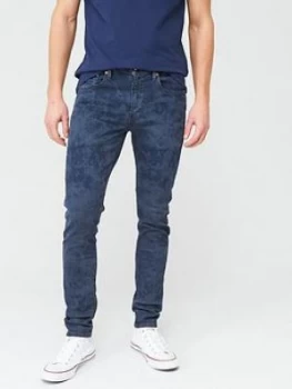 Image of Levis Skinny Taper Jeans With Stretch Performance Denim - Amalfi Coast
