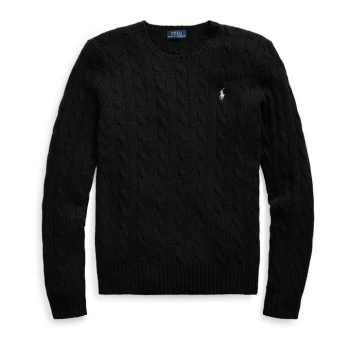Image of Polo Ralph Lauren Julie Cashmere Knit Jumper - Polo Black