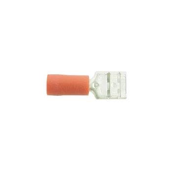 Image of Wiring Connectors - Red - Female Slide-On - 6.3mm - Pack of 25 - PWN765 - Wot-nots