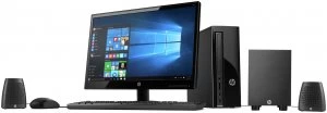Image of HP AMD E2" 4GB 1TB Desktop Tower Black