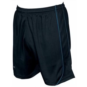 Image of Precision Mestalla Shorts 30-32" Black/Azure