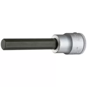 Image of Gedore Screwdriver bit socket 3/4" long in-hex 22 mm