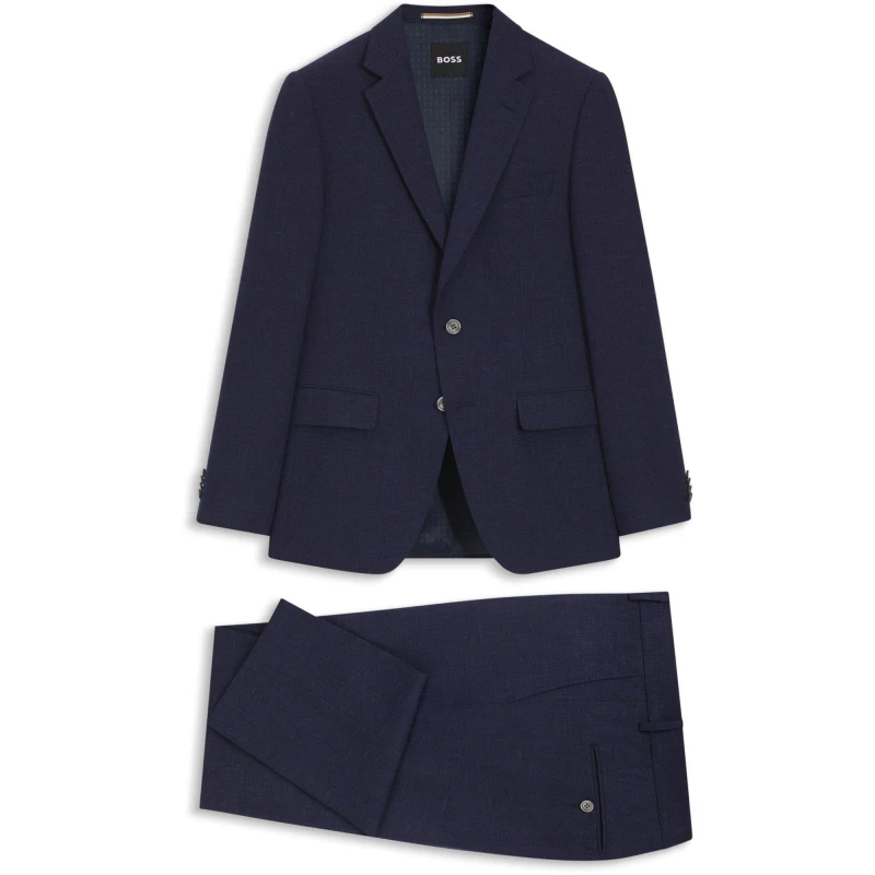 Image of Boss HBB Huge 2Pc Suit Sn63 Dark Blue 404 male 40 (50)