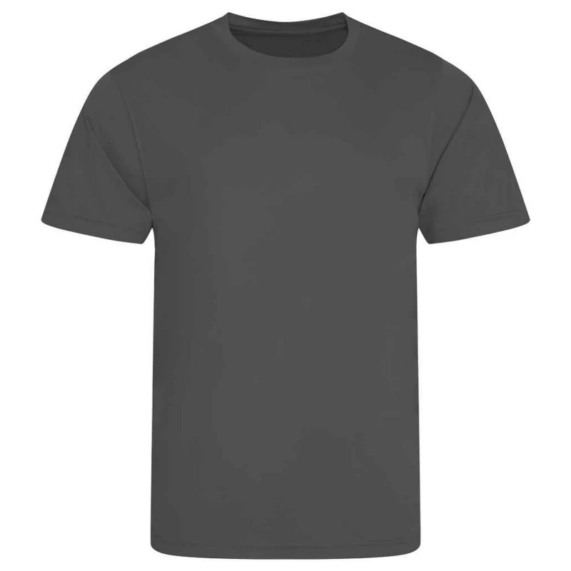 Image of AWDis Cool Mens Smooth T-Shirt in Charcoal Size: XS Charcoal Male XS