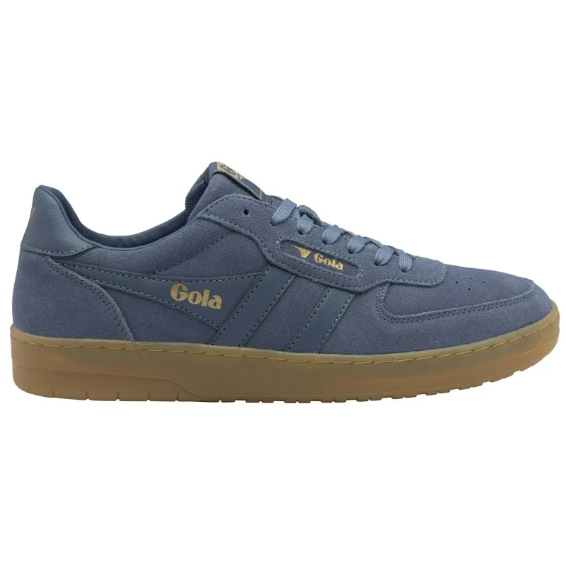 Image of Gola Trainers Gola Hawk Suede 86 Bleu Male 42