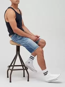 Image of Superdry Vintage Denim Short - Light Blue, Size 30, Men