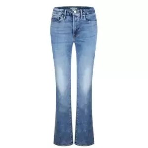 Image of GOOD AMERICAN Good Classic Bootcut Jeans - Blue
