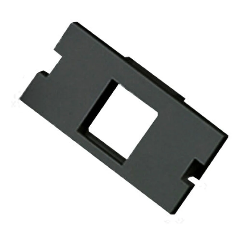 Image of Cablenet Cablenet 1 Port Keystone Housing (25mm x 50mm) Black HCIFP-46BK