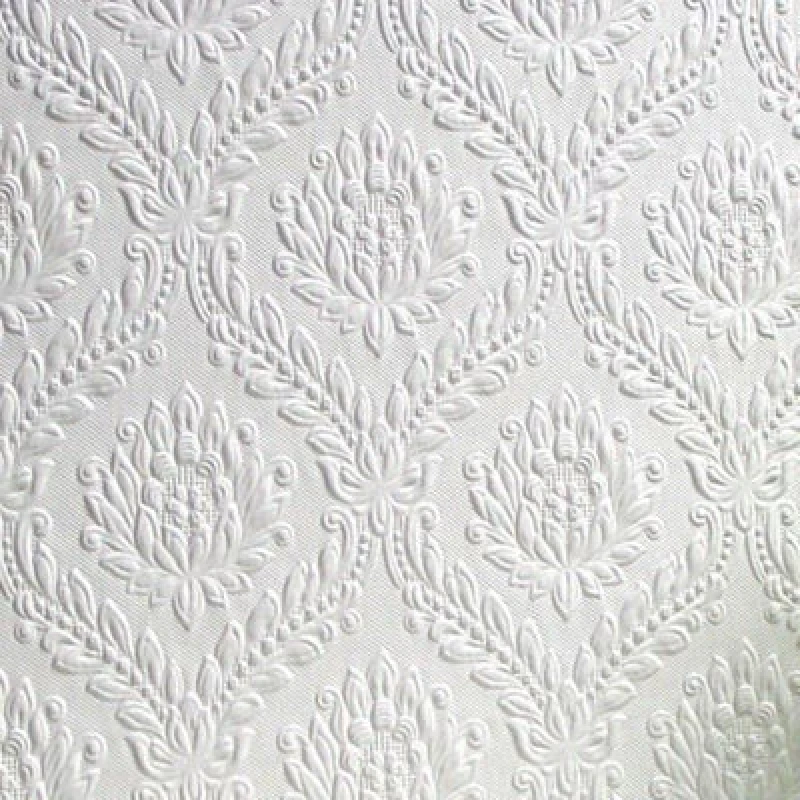 Image of Retford Damask Wallpaper Paintable Luxury Textured Embossed Vinyl Dryden Anaglypta