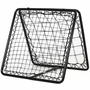 Image of Homcom Adjustable Angle Rebounde Training Set W/All Weather Double Layer Net