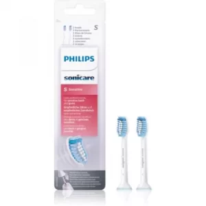 Image of Philips Sonicare Sensitive St &ard HX6052/07 Replacement Heads Toothbrush 2Pcs