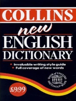 Image of Collins New English Dictionary Hardback